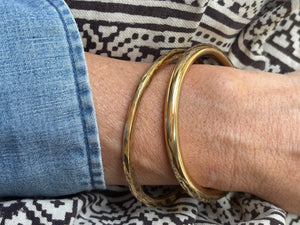 Backroad flat heavyweight bangle