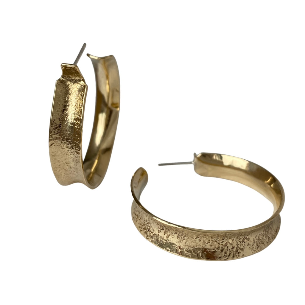 Antonin 1.5” hoop earring
