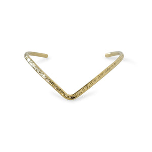 Naveen Chevron Cuff Bracelet - Lissa Bowie