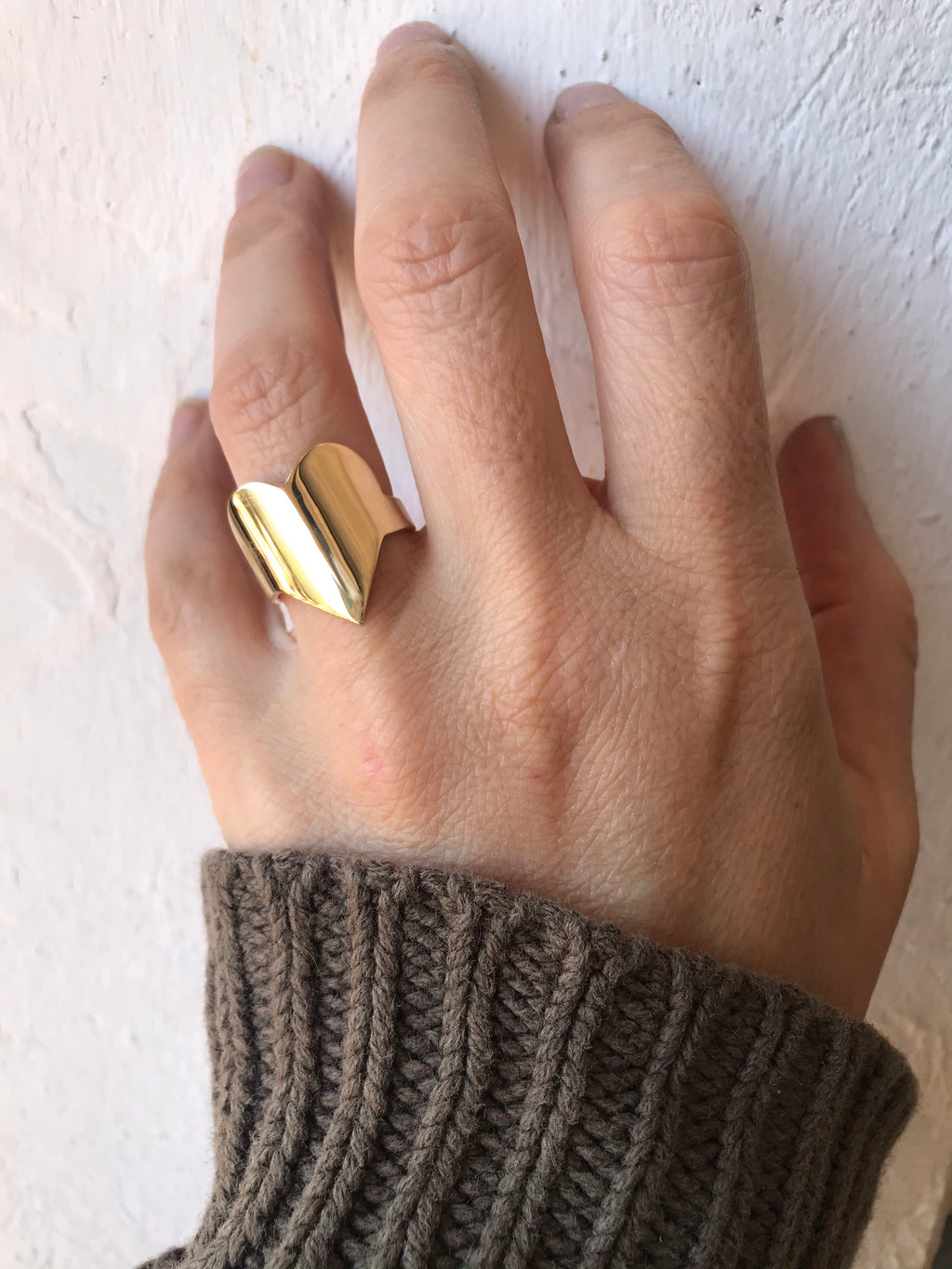 Heart of Gold Ring - Lissa Bowie
