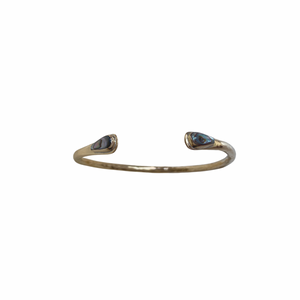 Abalone tears cuff bracelet