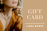 Gift card - Lissa Bowie