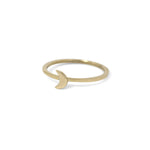 Celestial Moon Stacking Ring - Lissa Bowie