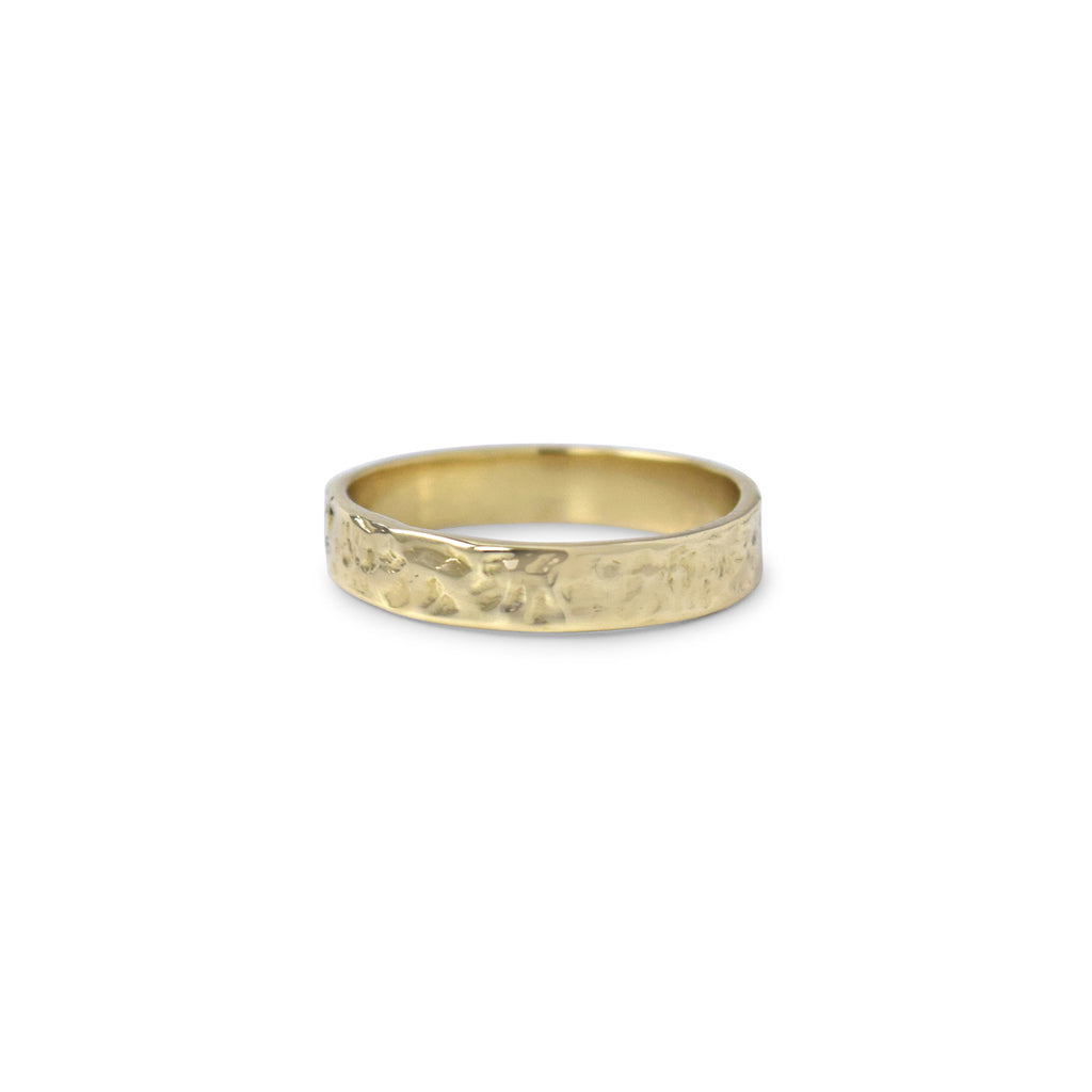 Fayette Straight Edge Stacking Ring - Lissa Bowie